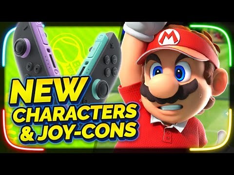 All 38 Mario Tennis Fever Characters Revealed!! + NEW Switch 2 Pink & Purple Joy-Cons!!