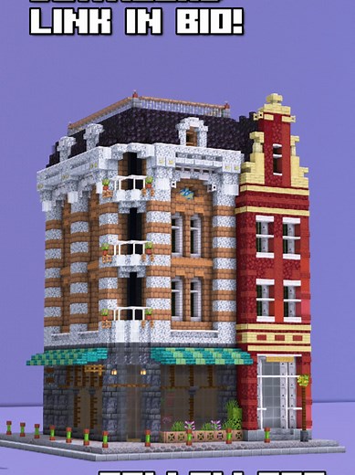 Explore an Old Street Corner Shop in Minecraft