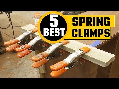 Spring Clamps: Best Spring Clamps Review in 2024 | Large Spring Clamp (Buyers Guide)
