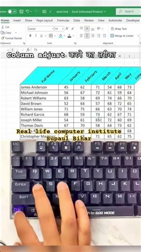 Top 5 Excel Shortcuts for Fast Data Entry#ExcelForBeginners