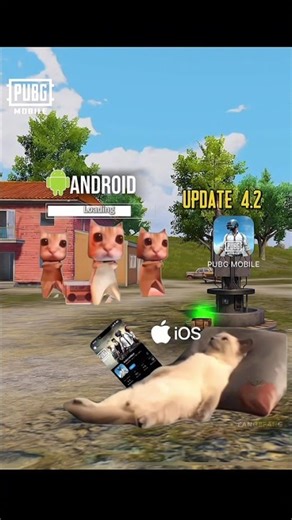 The new update in PUBG Mobile: the difference between Android and iOS #pubgmobile #pubg