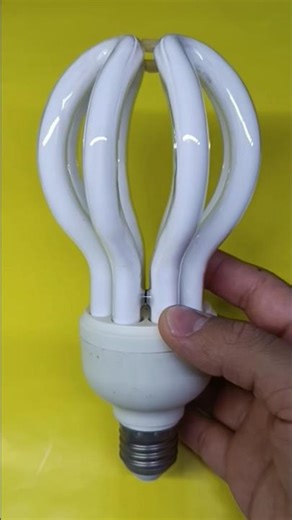 Don't Throw Away Burnt CFL Lamps!This Repair Hack Saves Money 💡🔧