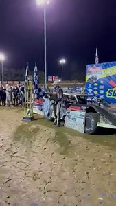 46K views · 1.2K reactions | C E L E B R A T E  Brandon Overton just won the $50,000 check for the 39th Annual Sunoco North/South 100 | Lucas Oil Late Model Dirt Series | Facebook