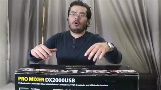 Mezcladora Behringer Dj 7 Canales Dx2000Usb $ 7,411 pesos. #chilangoeshop #behringer #dx2000usb #mixer #djlife
