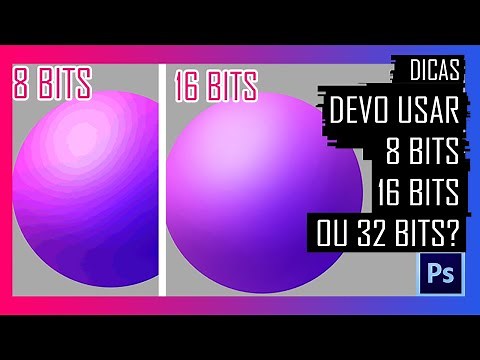 8bits, 16bits e 32bits - Um SEGREDO entre Espaços de Cores no Photoshop