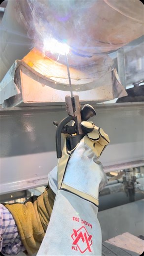 Welding Magician/ Luxury FR Welding Work Wear on Instagram: "All positions for 7018 from Bottom to Top using a 3/32 to cap. WM Shield 🛡️ Stick Glvoes ♦️www.TheWeldingMagician.com♦️"