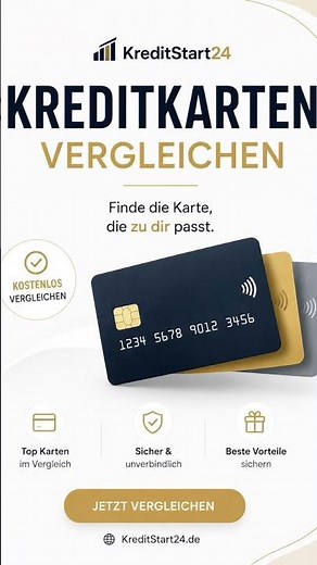 Kreditkarten vergleichen – passende Karte online finden | KreditStart24