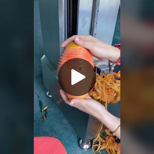 Papaya peeling#foodmachinery #food #factory #machine #machinery #foodprocessor #production #foodprocessing #peelingmachine #watermelon #pumpkin #pineapple #peeler #papaya