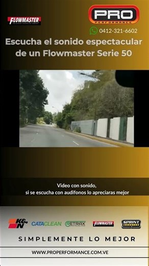 Al instalar un silenciador Flowmaster tu carro no volverá a ser el mismo