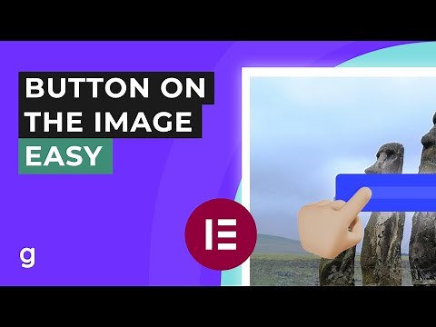 How to Add a Button on an Image in Elementor