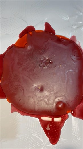 Cherry Candle Slime ASMR 🍒🕯️ Melting Wax & Satisfying Sounds