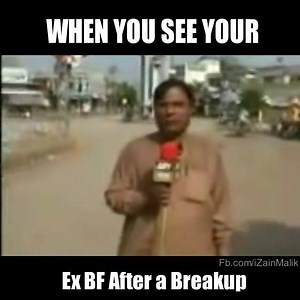 45K views · 367 shares | When You See your ex BF after a breakup | Memes By Saad | Facebook