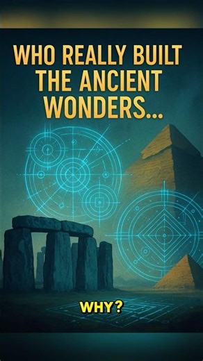“The Unseen Architects 👁️ | Who Really Built the Ancient Wonders?” #urbanlegends #creepyfacts