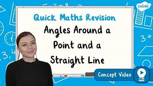 Angles Around a Point and a Straight Line | KS2 Maths Concept Video