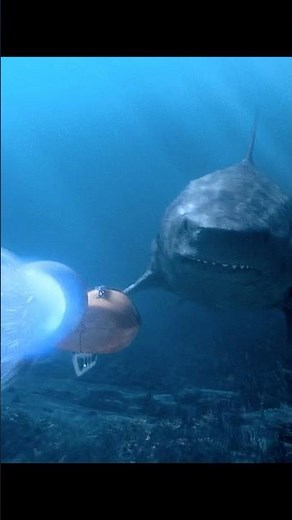 🔥 Jason Statham vs MEGALODON - EPIC Underwater Fight Scene! (Final Showdown) | #Meg #sharkweek