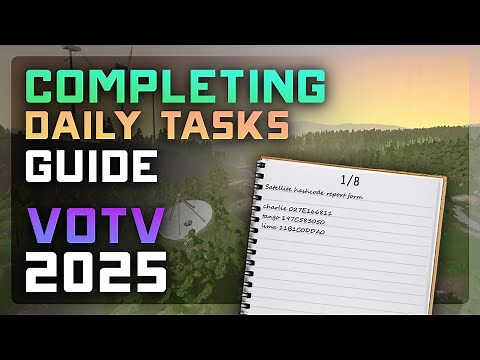 ✅ How to Complete Daily Tasks in VotV v0.8.2 (2025) | Voices of the Void Signal Report Guide