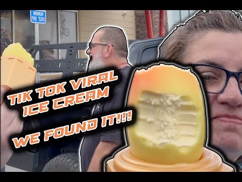 WE FOUND THE VIRAL TIK TOK ICE CREAM