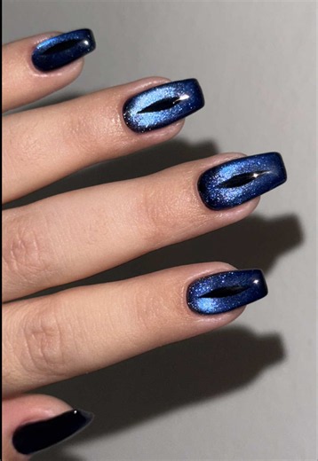 Uñas de HALLOWEEN👀💙 #relationshipgoals #nailsart #naildesign #halloweennailsdesign #noviomanicuristo