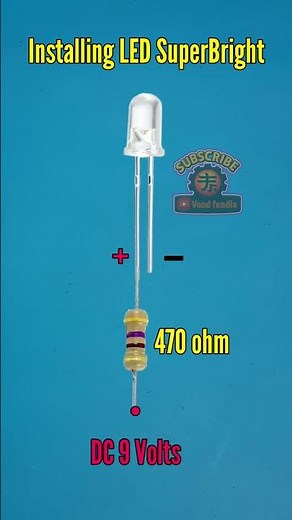 install super bright LEDs on AC & DC voltage #electronic #diy #ideas #electrical #repair #light #led