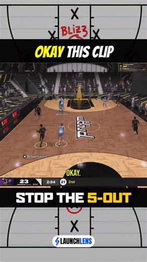 Coach LanceS on Instagram: "🚨 High-IQ Defensive Tip 🚨 Tired of giving up easy layups in scramble situations? Here’s a pro concept I teach all my teams. Instead of having your center chase a popper, have them “zone up” the middle of the paint. This takes away the drive and forces your teammates to make the correct rotation on the wing. It’s all about trust and communication! Tag your Pro-Am squad that needs to see this. 👇 #NBA2K26 #2KTips #NBA2K #Gaming #2KProAm #2KCoach #Basketball #Defensive