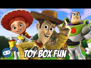 Our Best Toy Story Disney Infinity Toy Box Fun Gameplay Videos