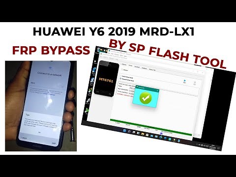 Huawei Y6 2019 MRD LX1 FRP Bypass By SP Flash Tool