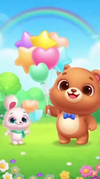 🐻💕🐰 Bear & Bunny adventures! Cute, fluffy, and full of giggles ✨💛