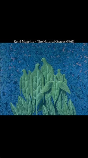 René Magritte - The Natural Graces (1961) #renemagritte #renémagritte #rene #rené #magritte | Contemporary Art