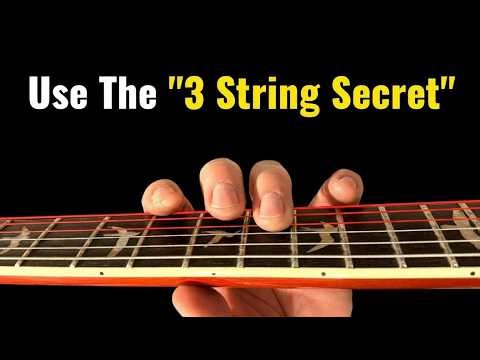 Why Practicing On 3 Strings Makes You A BETTER Guitarist!