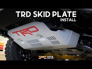 OEM TRD Skid Plate - 2010-2023 Toyota 4Runner