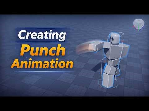 How To Create a Punch Animation In Roblox Studio (Step By Step) #roblox #robloxedit #robloxgames
