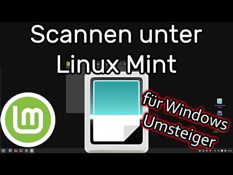 Scanning documents and photos under Linux Mint