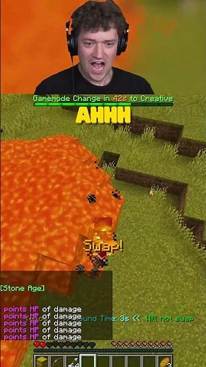 I used BOMBS to WIN Minecraft Death Swap