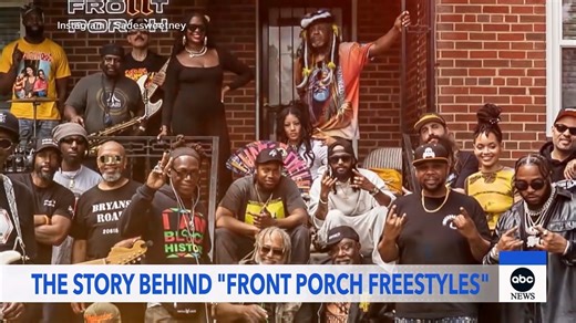 This morn on Good Morning America we shared the story behind 'Front Porch Freestyles'...the hit YouTube series that transforms a front porch into stages for emerging artists and music stars alike. | Robin Roberts