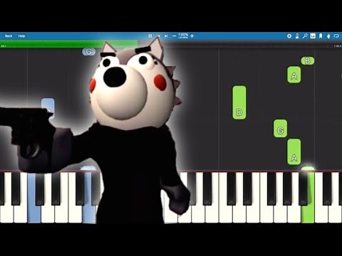 Willow Skin Theme - Piano Tutorial - Piggy Roblox