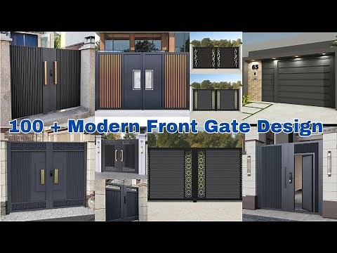 100+ Modern Main Gate Design Ideas for Stylish Homes
