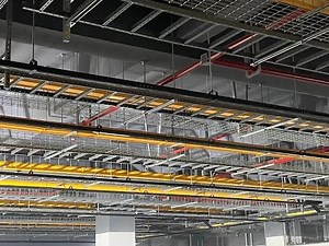 Data Center Cable Tray Installation