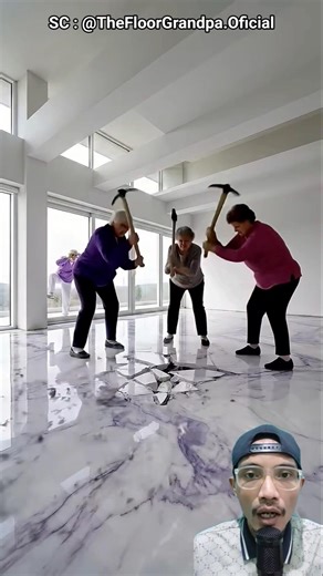 Grandma Makes an Aesthetic Pool in Her Home🏠 #shorts #remix #aesthetic