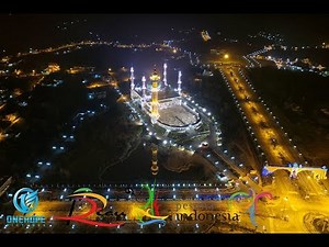 Pemandangan Kota Pasir Pengaraian kabupaten Rokan Hulu Riau Dari Udara