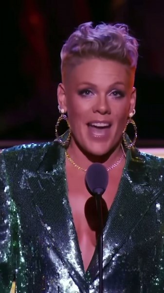 Part of Pink’s speech during Dolly’s induction into the Rock and Roll Hall of Fame