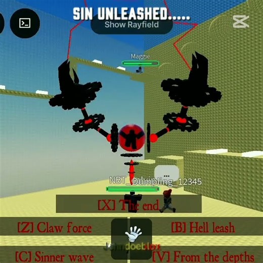 Sin Unleashed #roblox #hacker