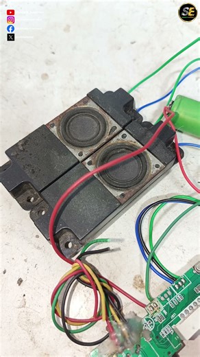 PAM8403 Ic Amplifier Board Testing #shorts