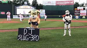 22K views · 391 reactions | I decided to showcase my mad DJ skills on Star Wars Night... | Slugger The Sea Dog | Facebook