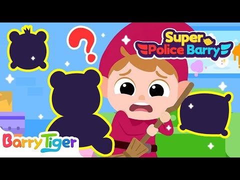 Sneaky Wallet Thief Hunt 🕵️ | Brave Sheriff Case | Educational Police Cartoons | BarryTiger