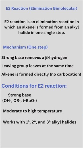 E2 Reaction mechanism
