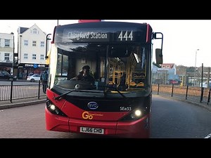 Transfer + New allocation | Journey on Route 444 | SEe33 (LJ66CHD)