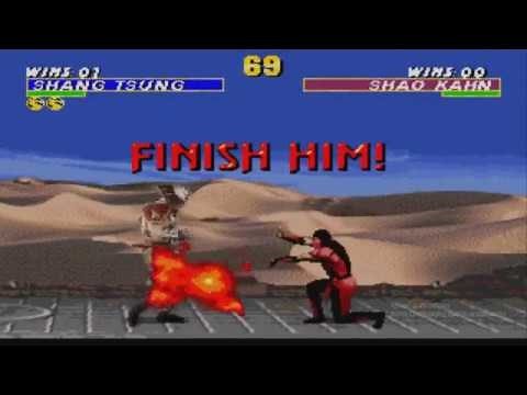 Ultimate Mortal Kombat 3 (Sega Genesis) - Fatalities on Shao Kahn