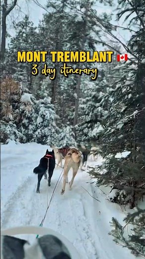 Mont Tremblant Itinerary | Canada Winter | Explore Canada | ExplorewithReshma