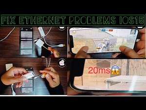 How to fix Ethernet problems on iphone | ios 15.1 |ios 15.2