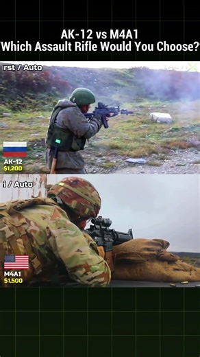 AK-12 vs M4A1: Ultimate Assault Rifle Showdown